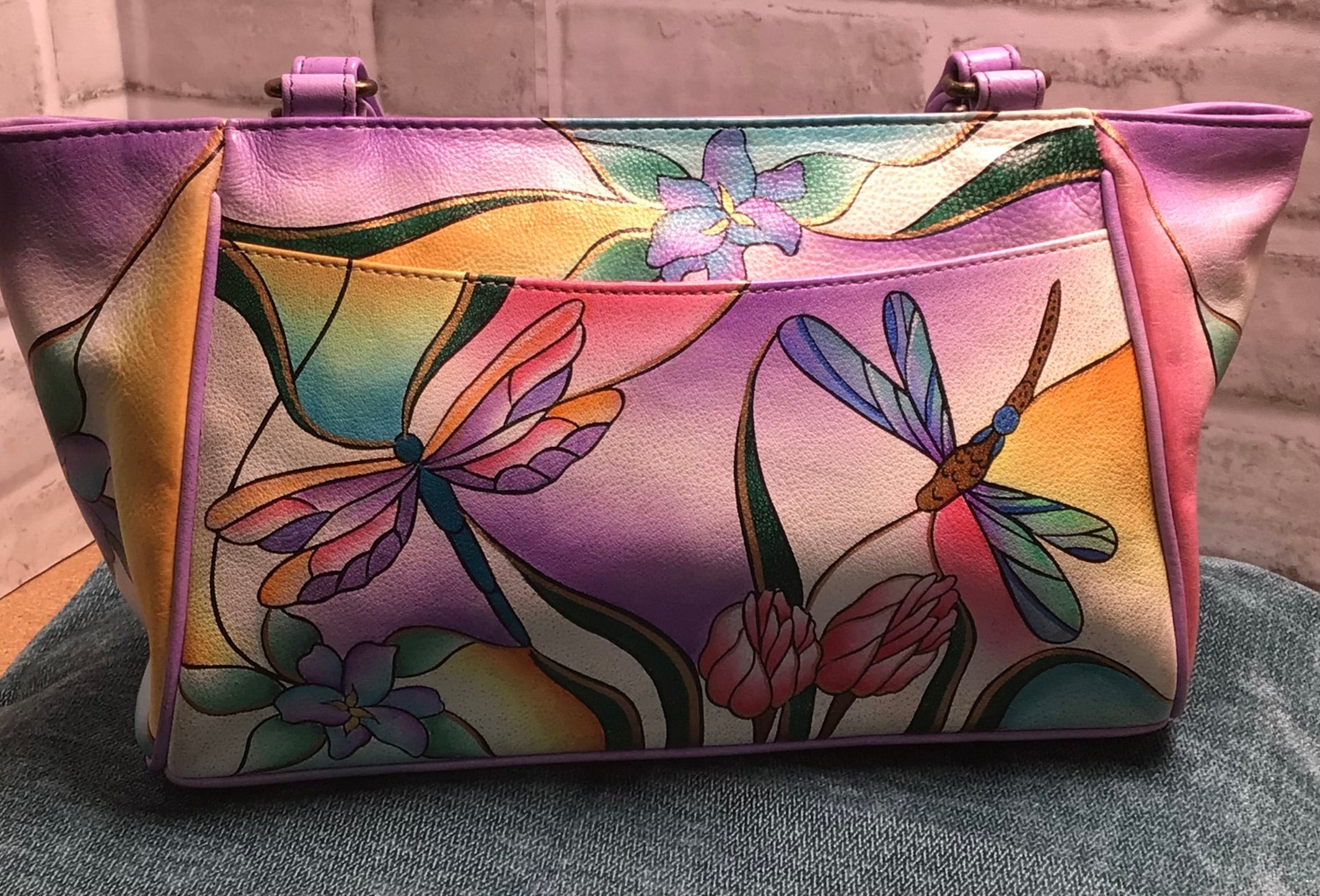 Anna by Anuschka Small Tote Handbag (7896666407150)
